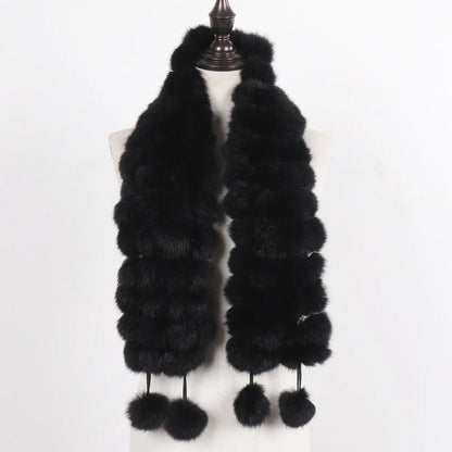 POMPOM SCARF | RABBIT