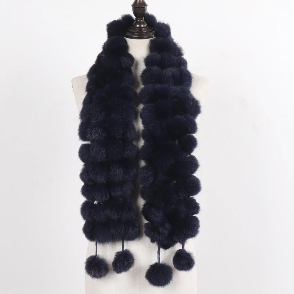 POMPOM SCARF | RABBIT