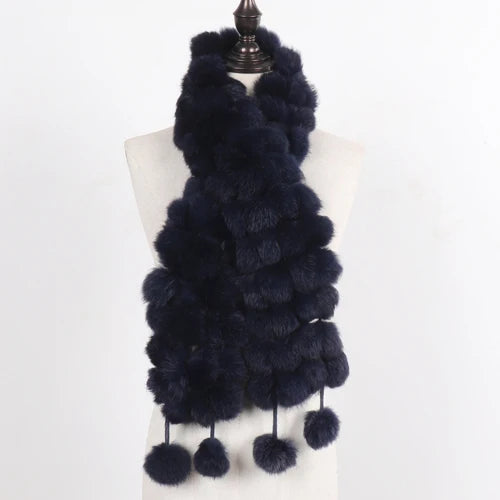 POMPOM SCARF | RABBIT